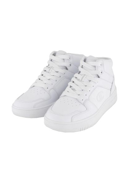 Buty Sportowe Na co dzień Damskie Champion Rd18 2.0 Mid Wysokie. Białe buty sportowe na co dzień damskie CHAMPION, bez wzorów, z gumy, trekkingowe. Za 259.00 zł.