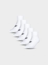 4F Skarpetki długie (5-pack) męskie - białe 39-42. Białe skarpetki damskie 4f, bez wzorów. Za 59.99 zł.