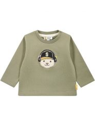 Steiff Bluza w kolorze khaki rozmiar: 56. Brązowe bluzy i bluzki niemowlęce Steiff, bez wzorów, bez ramiączek, bez kaptura. Za 109.95 zł.