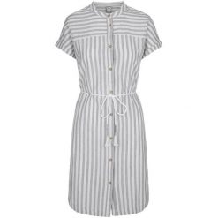 Damska sukienka pętelkowa Nesha szara. Szare sukienki damskie LOOP, na lato, xs, bez wzorów, sportowe, bez kołnierzyka, bez ramiączek, sportowe. Za 204.99 zł.