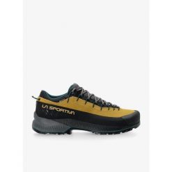 Buty podejściowe męskie La Sportiva TX4 Evo GTX. Żółte buty trekkingowe męskie La Sportiva, z materiału, bez zapięcia, trekkingowe. Za 929.19 zł.