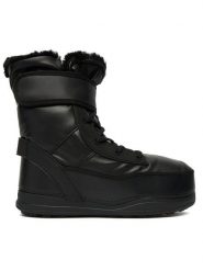 Bogner Śniegowce Laax 7 C 32547523 Czarny. Czarne buty zimowe męskie Bogner, ze skóry, bez zapięcia. Za 1,759.00 zł.