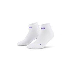 Męskie skarpety kompresyjne sportowe za kostkę low cut Core Run Ultralight CEP. Białe skarpetki męskie CEP, bez wzorów, z elastanu. Za 79.00 zł.