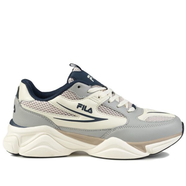 Buty sneakersy męskie sportowe męskie Fila RECADE. Brązowe buty sportowe na co dzień męskie Fila, z materiału, bez zapięcia, trekkingowe. Za 283.50 zł.