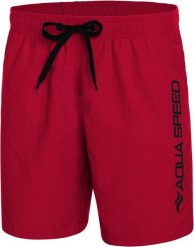 Spodenki kąpielowe męskie Aqua Speed Owen. Czarne kąpielówki męskie Aqua-Speed, m, bez wzorów, z gumy, do pływania. Za 79.99 zł.