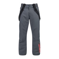 Spodnie narciarskie męskie Rossignol Hero Velika. Czerwone spodnie materiałowe męskie Rossignol, bez wzorów, sportowe. Za 819.00 zł.