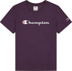 Koszulka sportowa damska Champion SS Tee. Czerwone topy sportowe damskie CHAMPION, l, bez wzorów, z bawełny, bez ramiączek. Za 98.99 zł.