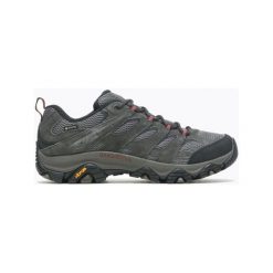 Buty turystyczne męskie Merrell Moab 3 Gtx. Szare buty trekkingowe męskie MERRELL, z materiału, bez zapięcia, trekkingowe. Za 656.95 zł.