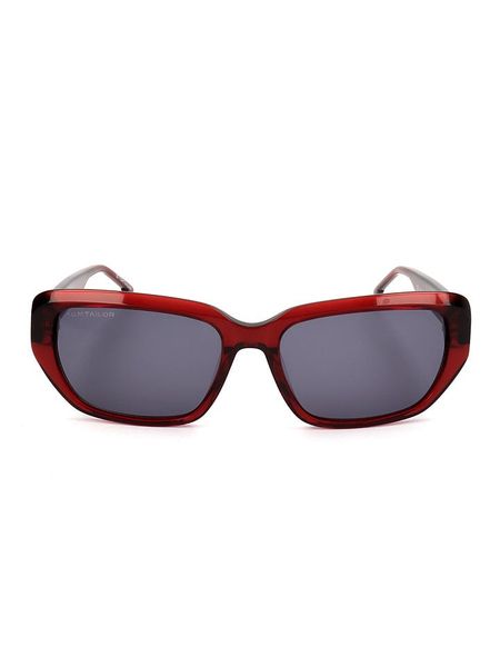 Tom Tailor Damskie okulary przeciwsłoneczne w kolorze czerwono-granatowym rozmiar: 54. Czerwone okulary przeciwsłoneczne damskie Tom Tailor. Za 157.35 zł.