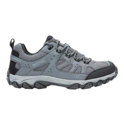 Męskie buty do chodzenia Edgepoint IV Low. Szare buty trekkingowe męskie Regatta, z materiału, bez zapięcia, trekkingowe. Za 251.50 zł.