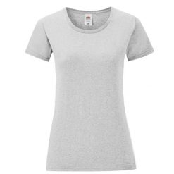 Kultowa Koszulka Damska. Szare bluzki damskie Fruit of the Loom, xl, bez wzorów, sportowe, bez kołnierzyka, bez ramiączek. Za 37.99 zł.