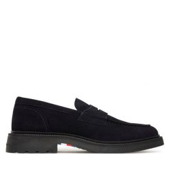 Mokasyny Tommy Hilfiger. Niebieskie mokasyny męskie Tommy Hilfiger. Za 389.99 zł.