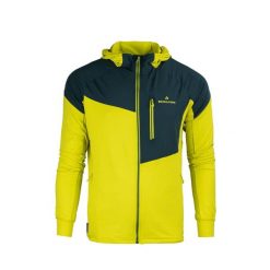 Bluza streczowa męska Swiftmove. Żółte bluzy bez kaptura męskie Bergson, l. Za 237.00 zł.