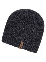 Ziener Czapka beanie "Indigu" w kolorze antracytowym rozmiar: onesize. Czarne czapki zimowe damskie Ziener, z polaru. Za 83.62 zł.