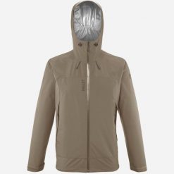 Kurtka z membraną męska MILLET M Mungo Ii Gore-Tex 2.5L ultralekka. Brązowe kurtki męskie Millet, l, bez wzorów, z gore-texu, sportowe, bez kaptura. Za 940.00 zł.