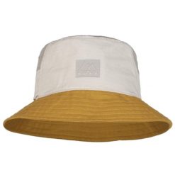 Czapka dla dorosłych Buff Sun Bucket Hat. Brązowe czapki męskie Buff, bez wzorów, z bawełny, sportowe. W wyprzedaży za 142.43 zł.