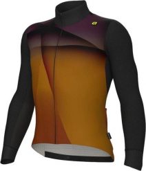 Koszulka z długim rękawem Ale R-EV1 Quick. Brązowe koszulki męskie z długim rękawem ALÉ CYCLING, xl, z materiału. Za 740.70 zł.