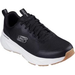 Buty sportowe męskie Skechers Edgeride Rekze. Czarne buty sportowe na co dzień męskie Skechers, bez zapięcia. Za 390.00 zł.