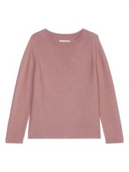 Marc O´Polo Sweter w kolorze jasnoróżowym rozmiar: L. Różowe swetry klasyczne damskie l, z bawełny, bez kołnierzyka. Za 263.53 zł.