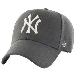 Czapka Z Daszkiem MVP New York Yankees. Szare czapki męskie 47 Brand, bez wzorów. Za 159.99 zł.