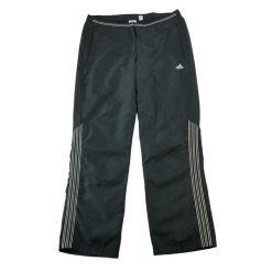 Second life - Adidas spodnie dresowe damskie - Stan bardzo dobry. Czarne spodnie sportowe damskie Adidas, l, z dresówki, do biegania. Za 106.46 zł.