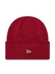New Era Czapka Wide Cuff Beanie 60565442 Czerwony. Czerwone czapki zimowe damskie New Era, z materiału. Za 139.99 zł.