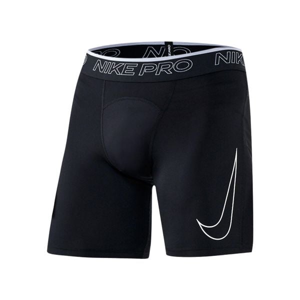 Męskie Spodenki Kompresyjne. Czarne szorty męskie Nike, bez kołnierzyka. Za 188.99 zł.