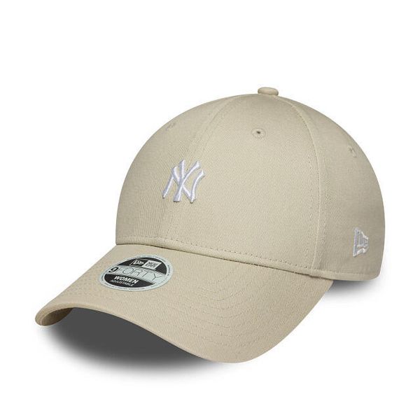 Damska czapka z daszkiem New York Yankees Logo 9FORTY. Białe czapki z daszkiem damskie New Era, bez wzorów. Za 176.50 zł.