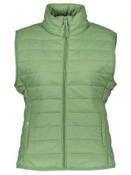 Benetton Kamizelka w kolorze zielonym rozmiar: M. Zielone kamizelki damskie Benetton, m, z materiału. Za 105.38 zł.