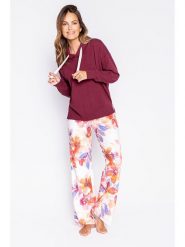 PJ Salvage Bluza w kolorze bordowym rozmiar: XL. Czerwone bluzy z kapturem damskie PJ Salvage, xl. Za 96.60 zł.