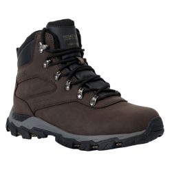 Buty Trekkingowe Męskie Holcombe Classic. Czarne buty trekkingowe męskie Regatta, bez zapięcia, trekkingowe. Za 383.99 zł.