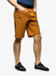 Spodenki wspinaczkowe męskie Edelrid Me Legacy Shorts IV. Brązowe szorty męskie EDELRID, z bawełny, bez kołnierzyka. Za 214.49 zł.