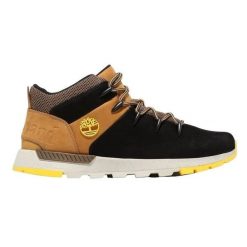 Buty Timberland Sprint Trekker Mid M TBOA5YHK0151 czarne. Czarne buty sportowe na co dzień męskie ze skóry, bez zapięcia, do biegania. Za 754.49 zł.
