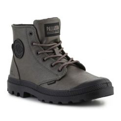 Buty Palladium Pampa Hi Supply Lth 77963-213-M czarne. Czarne buty sportowe na co dzień męskie z gumy, bez zapięcia. Za 756.98 zł.