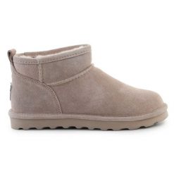 Śniegowce BearPaw Shorty 2860W-500 beżowe beżowy. Brązowe śniegowce damskie z gumy. Za 613.11 zł.