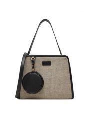 Rieker Torebka H1009-90 Szary. Szare torebki klasyczne damskie Rieker, bez wzorów, z materiału, bez dodatków. Za 199.99 zł.