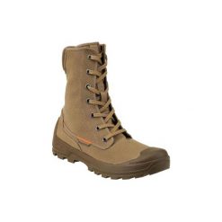 Buty myśliwskie SG120 RESPI. Brązowe buty sportowe na co dzień męskie SOLOGNAC, z bawełny, bez zapięcia. Za 149.99 zł.