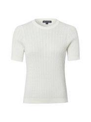 Franco Callegari koszulka z dzianiny Kobiety Bawełna biały, XL. Białe t-shirty damskie Franco Callegari, xl, bez wzorów, z bawełny, bez kołnierzyka. Za 199.95 zł.