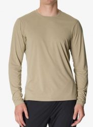 Bluza do biegania Houdini Pace Air LS Tee. Brązowe bluzy z kapturem męskie Houdini, m, z dzianiny. Za 291.49 zł.