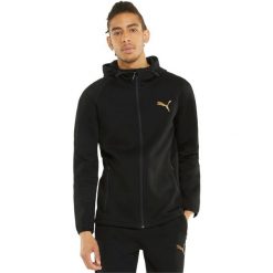 Bluza z kapturem Puma Evostripe Fz Hoodie, Mężczyźni. Czarne bluzy z kapturem męskie Puma, m, z bawełny. Za 390.00 zł.
