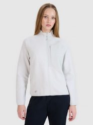4F Bluza dresowa rozpinana bez kaptura damska - szara S. Szare bluzy bez kaptura damskie 4f, s, z bawełny. W wyprzedaży za 139.99 zł.