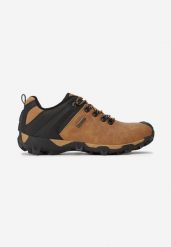 Camelowe Buty Sportowe Bonilla. Brązowe buty sportowe na co dzień męskie Born2be, z nubiku, bez zapięcia, trekkingowe. Za 79.99 zł.