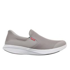 Sneakers kobiece MBT SF-Modena III Slip On. Szare trampki i tenisówki damskie MBT, bez wzorów. W wyprzedaży za 494.00 zł.