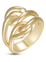 DI GIORGIO Pozłacany pierścionek rozmiar: 54. Żółte pierścionki damskie DI GIORGIO, pozłacane. Za 165.99 zł.