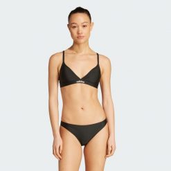 Zestaw Triangle 2-Way Straps Bikini. Białe bikini damskie Adidas, bez wzorów. Za 199.00 zł.