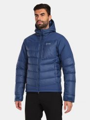 Kilpi Kurtka puchowa "Guus" w kolorze granatowym rozmiar: M. Niebieskie kurtki męskie Kilpi, na zimę, m, bez wzorów, z puchu, bez kaptura. Za 741.47 zł.