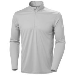 Bluza 1/2 zip Helly Hansen Tech 2.0. Szare bluzy bez kaptura męskie Helly Hansen, l, z poliesteru. Za 237.50 zł.