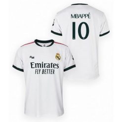 Real Madrid 2026/27 sezonowa premium koszulka domowa, replika - Mbappé 10. Białe t-shirty damskie Real Madrid, s, z materiału, bez ramiączek, do piłki nożnej. Za 258.13 zł.