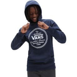Bluza z kapturem Vans Athletic, Mężczyźni. Niebieskie bluzy z kapturem męskie Vans, m, z bawełny. Za 390.00 zł.