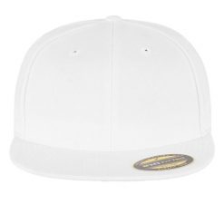 Czapka Z Daszkiem Premium 210. Białe czapki z daszkiem damskie FLEXFIT, bez wzorów. Za 88.99 zł.